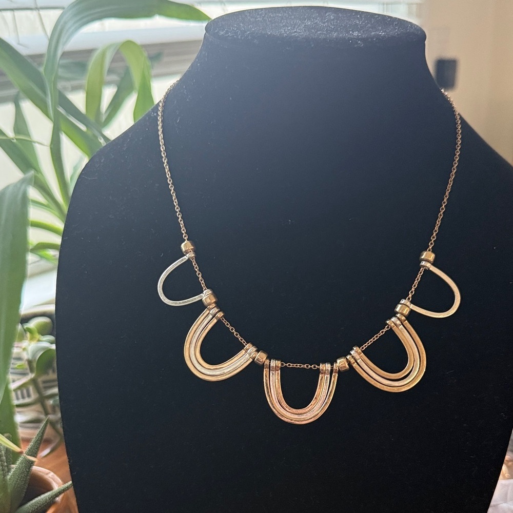 Plunder Gold Statement Necklace